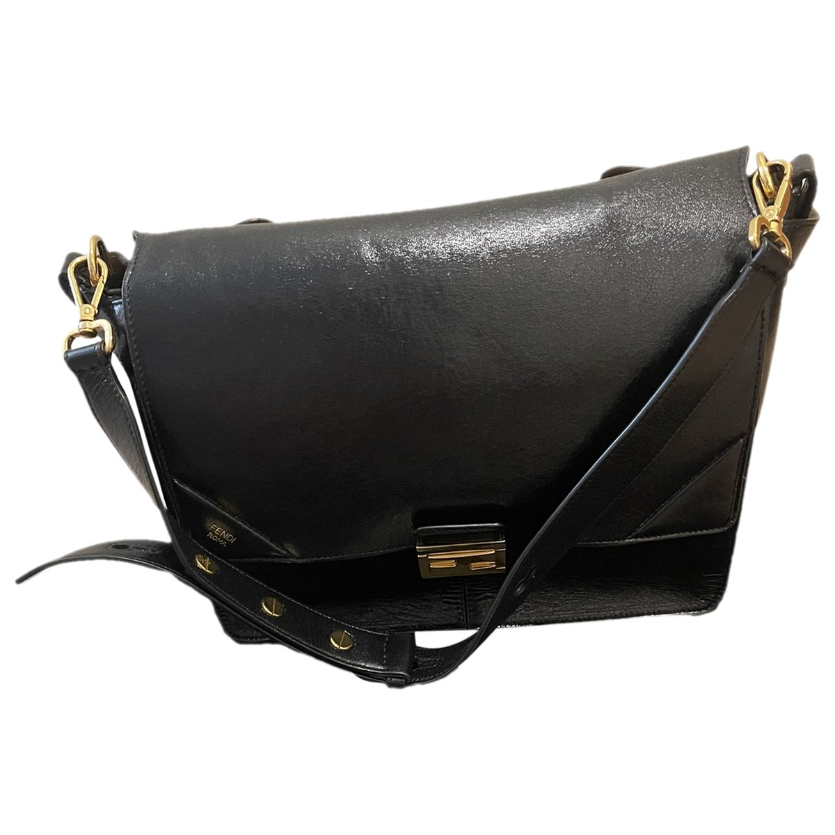 Kan U leather handbag
