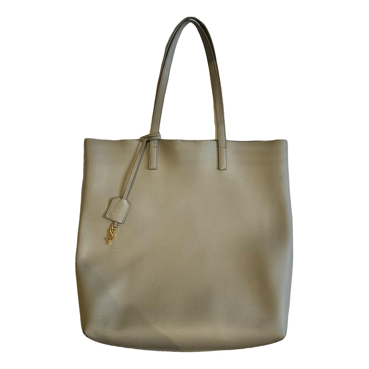 Shopping leather tote