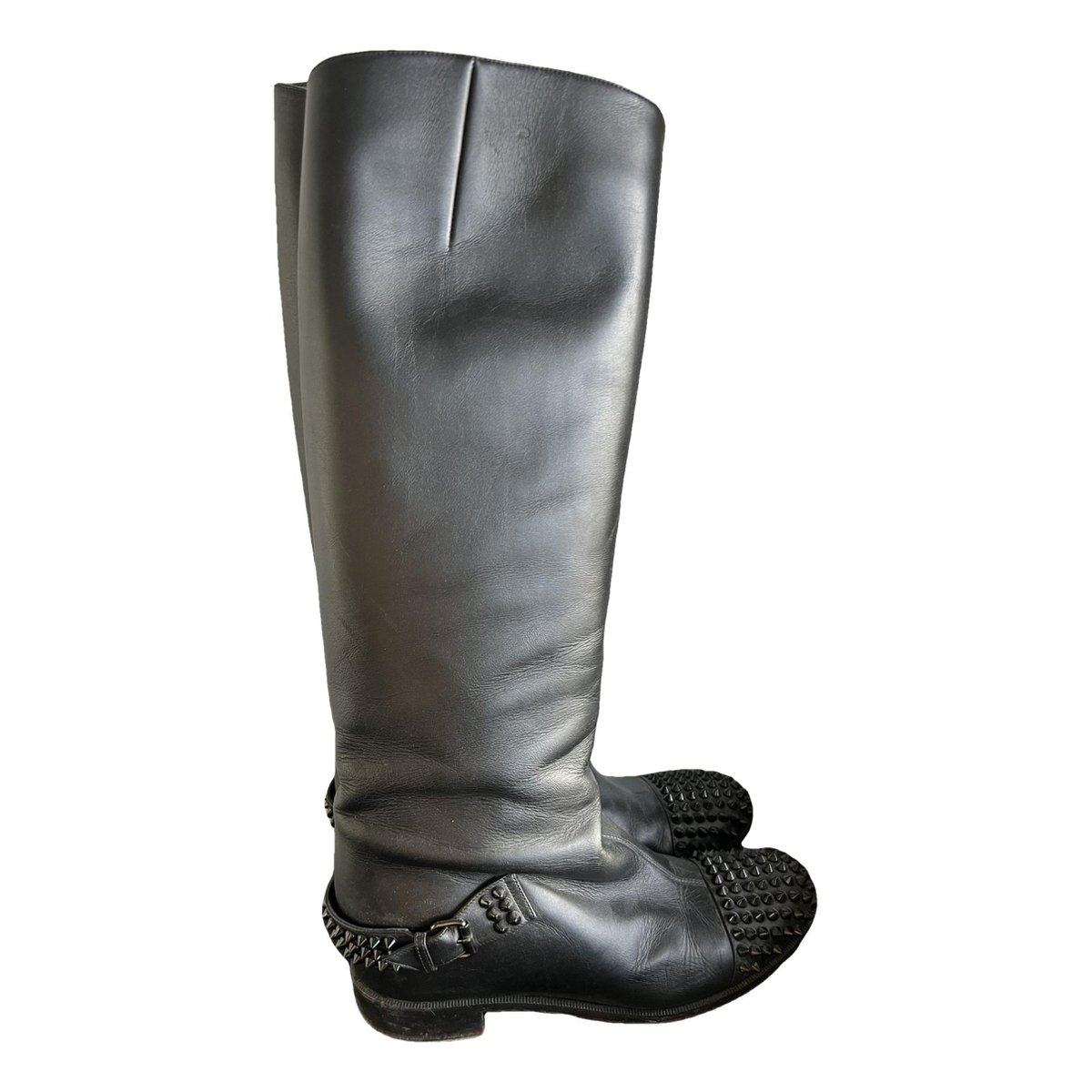 Egoutina leather riding boots