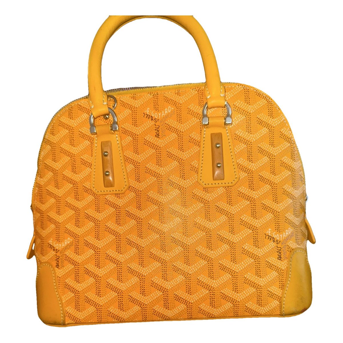 Vendôme leather handbag