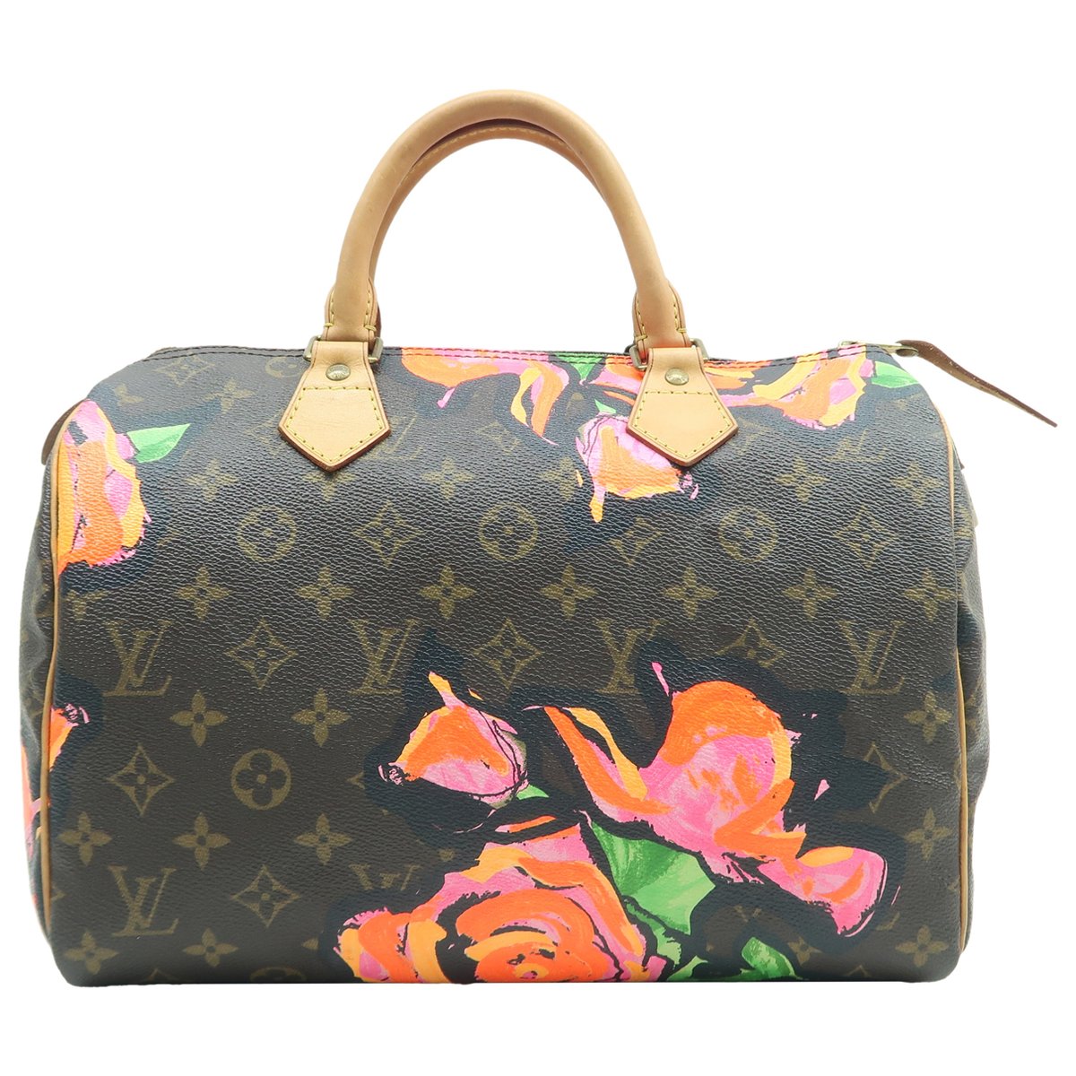 Speedy leather tote
