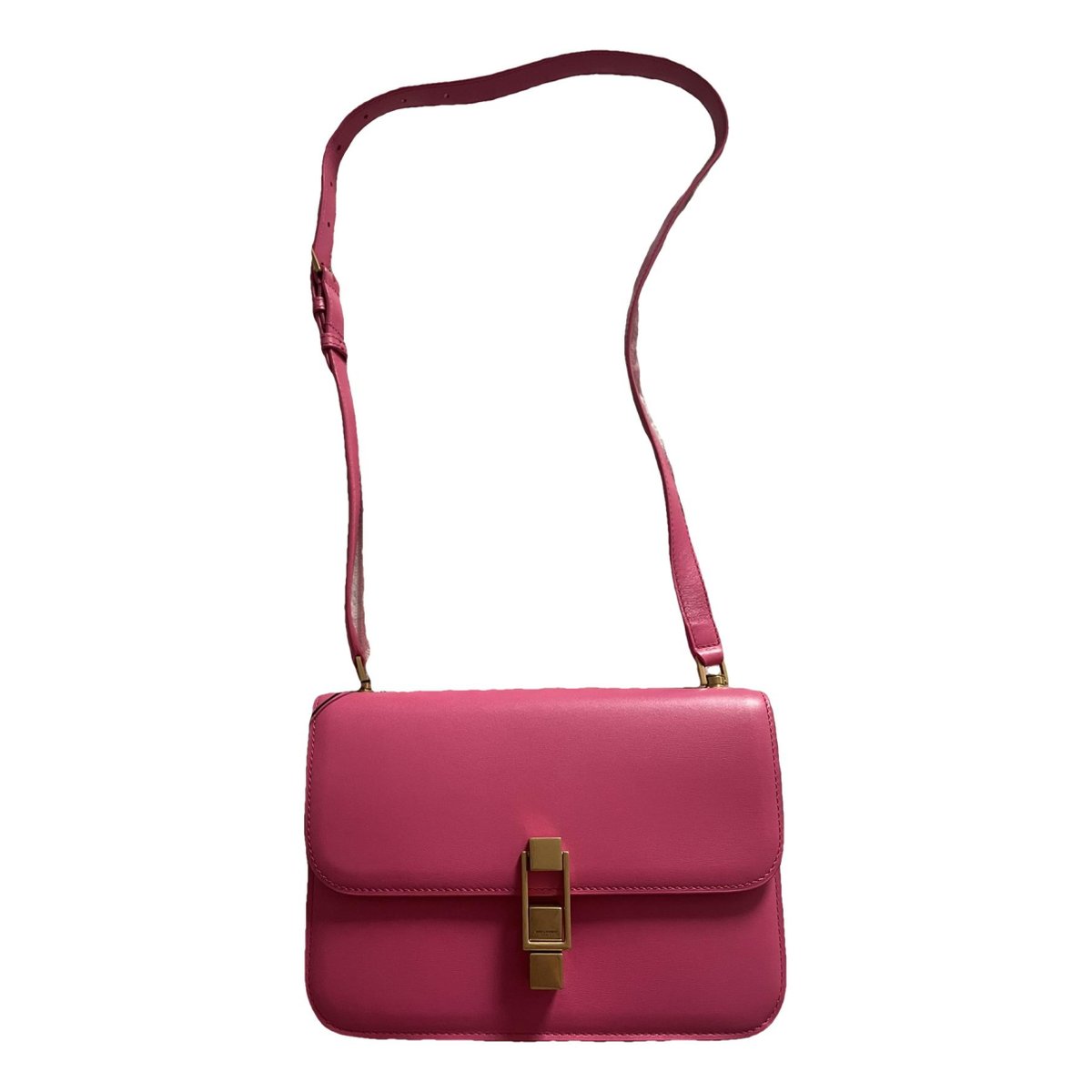Carré leather crossbody bag