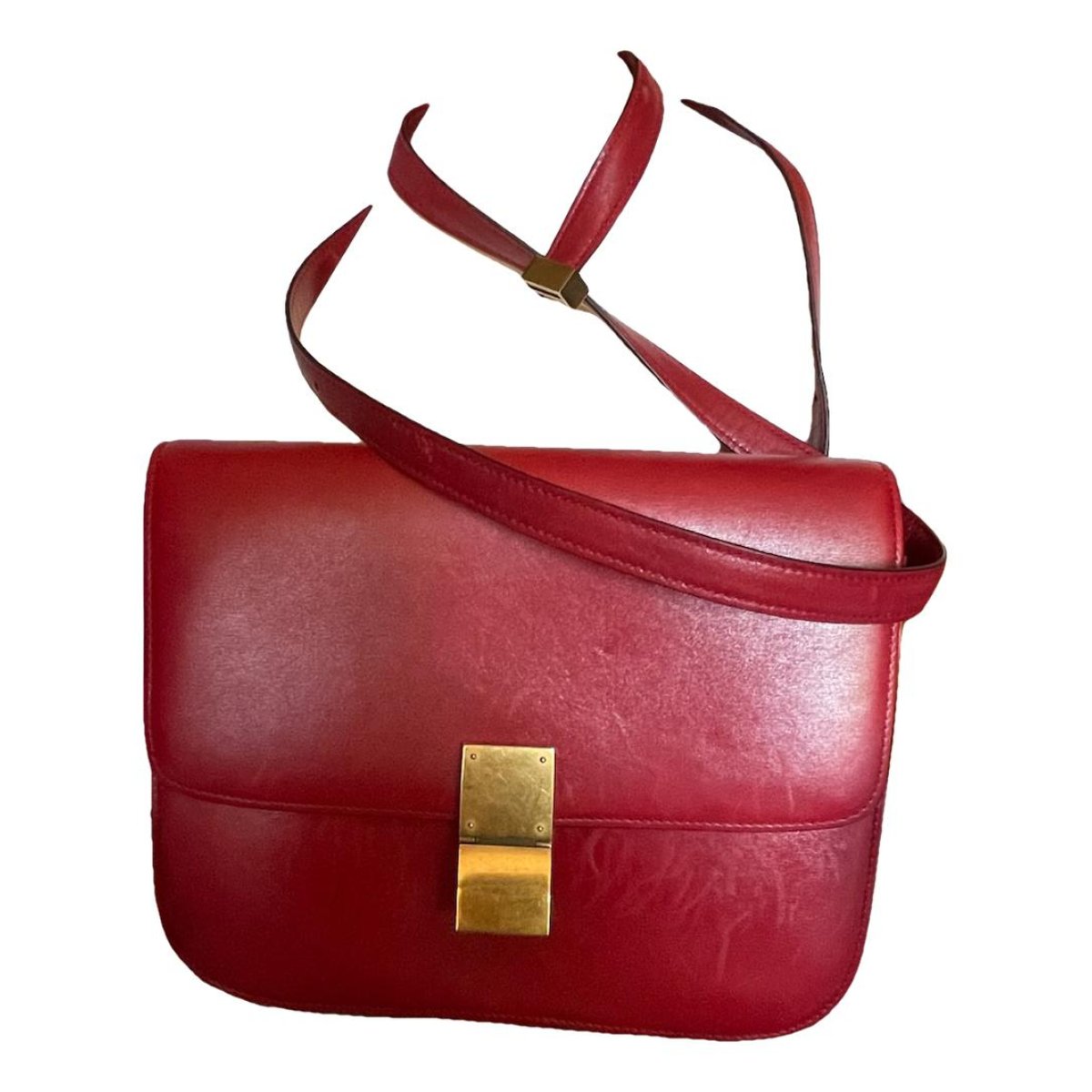 Classic leather crossbody bag