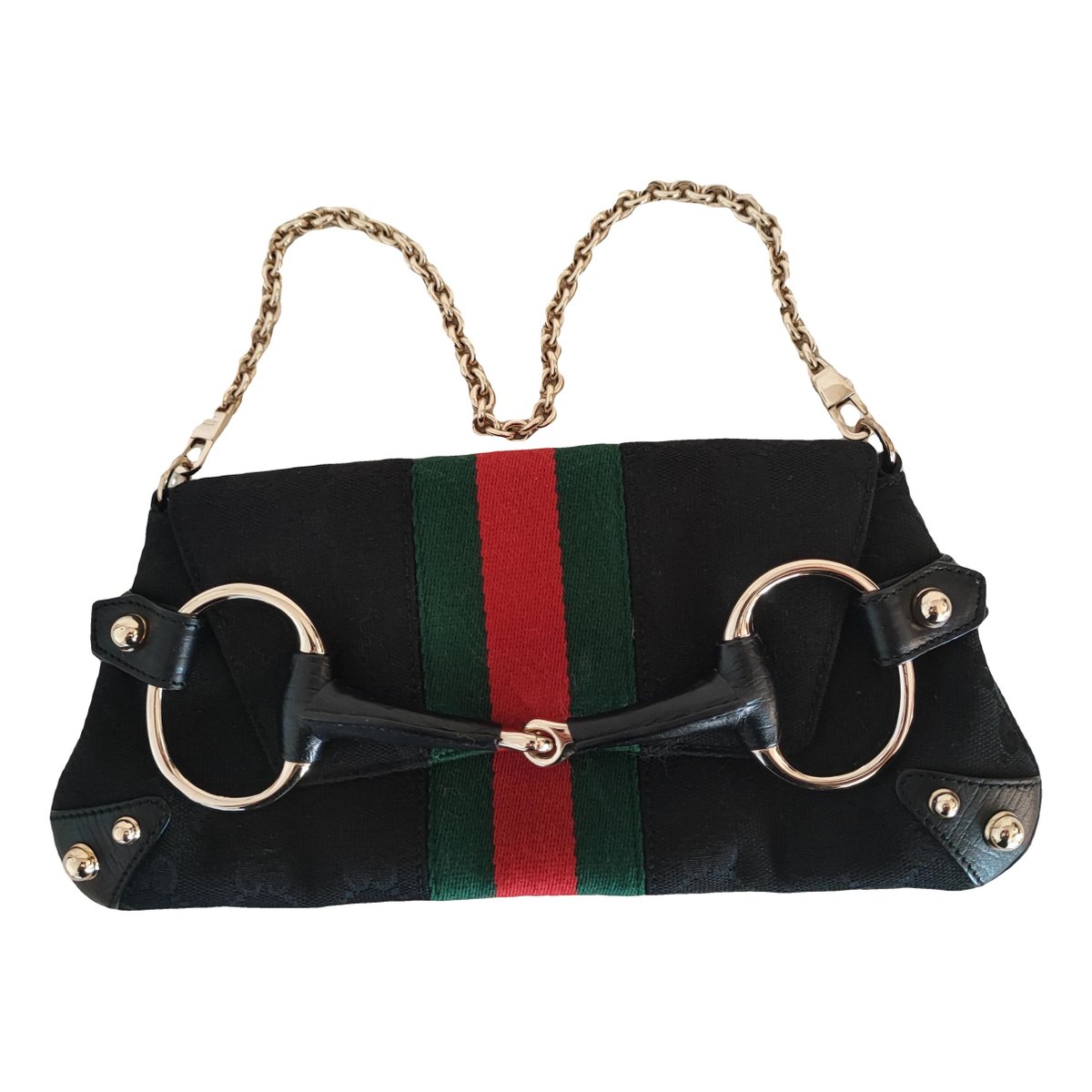 Horsebit 1955 Chain cloth handbag