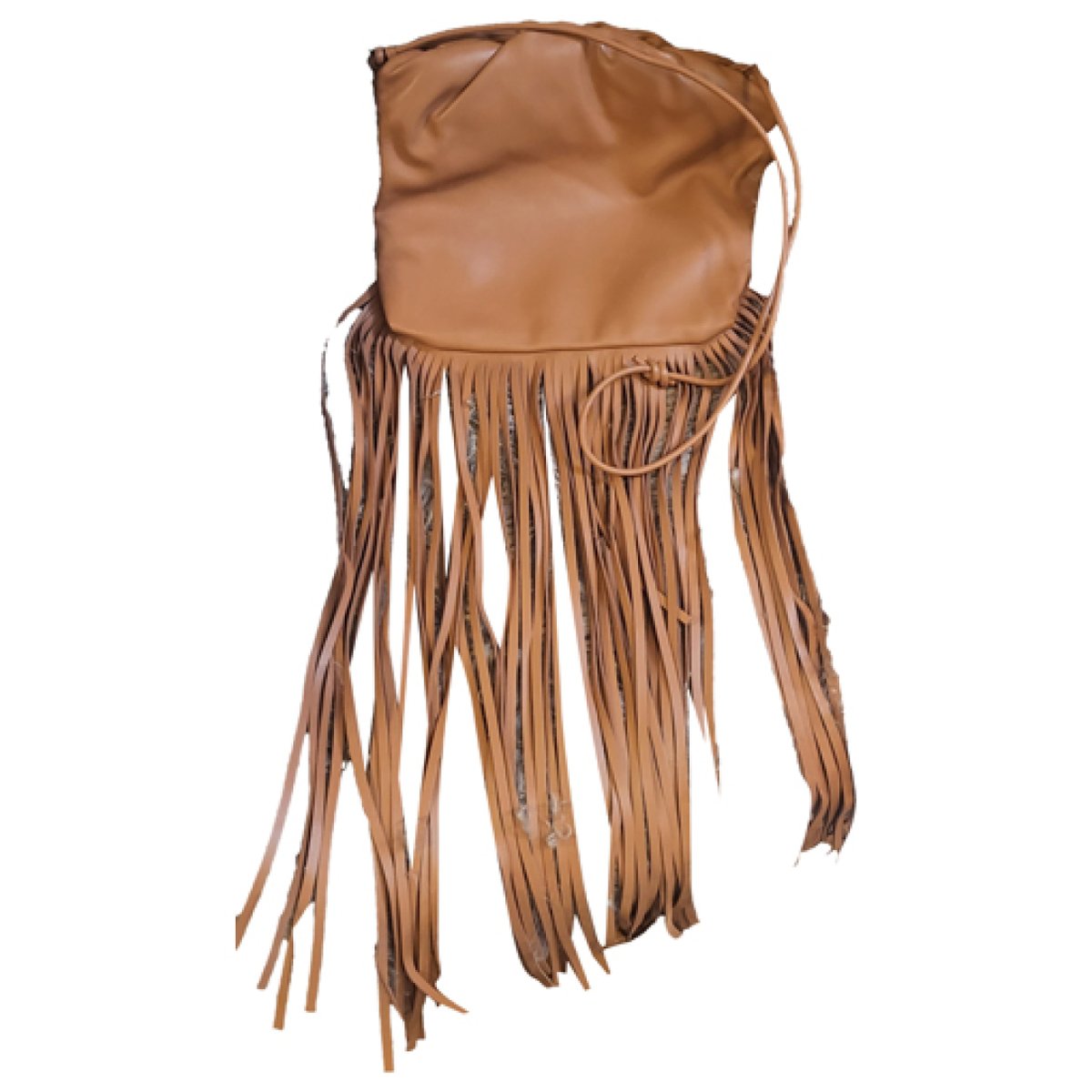 Fringe Pouch leather handbag