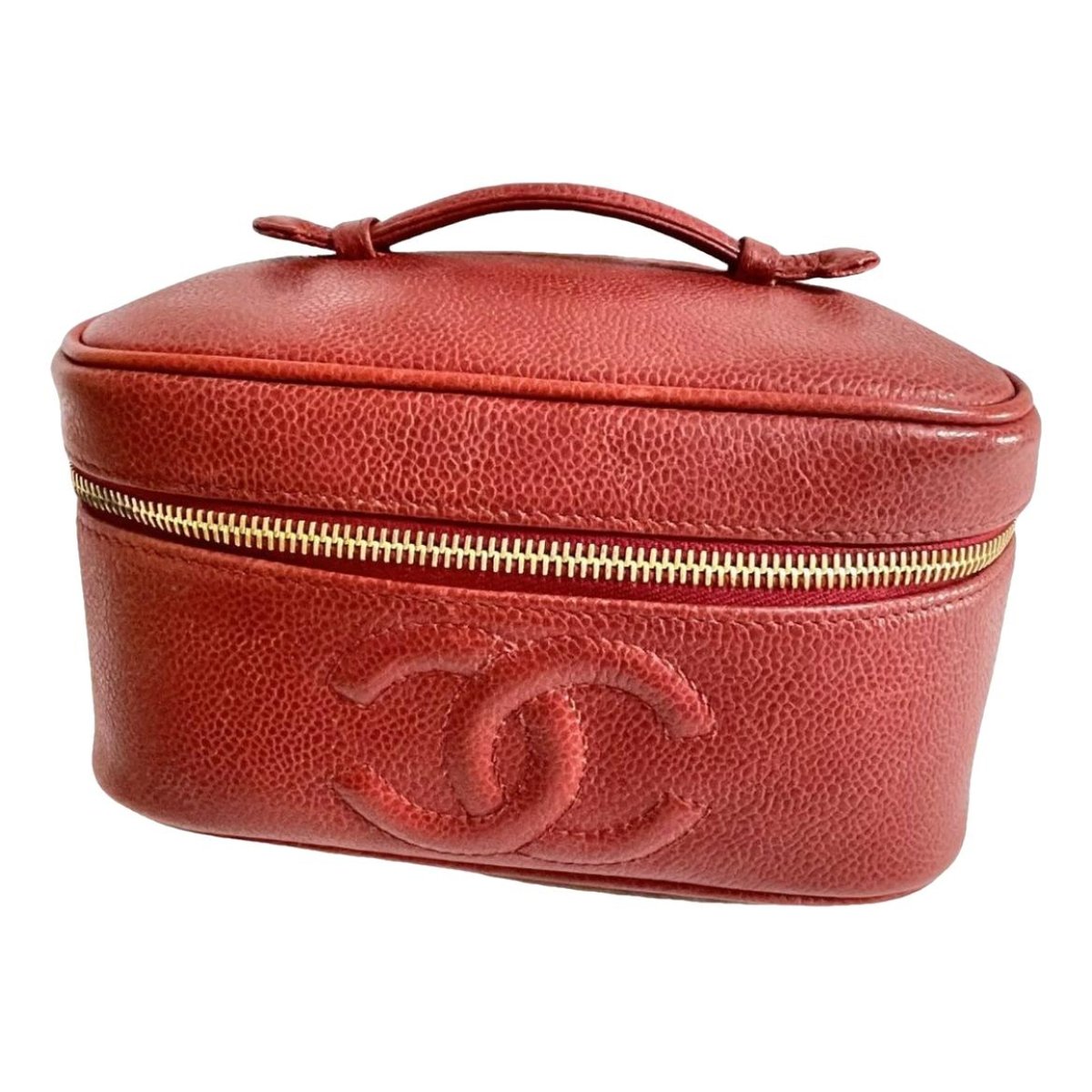 Vanity leather mini bag