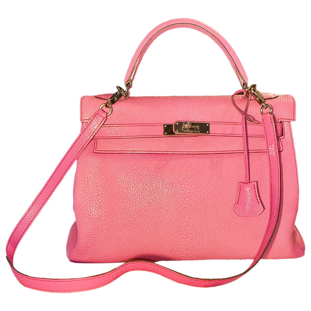 Kelly 32 leather handbag
