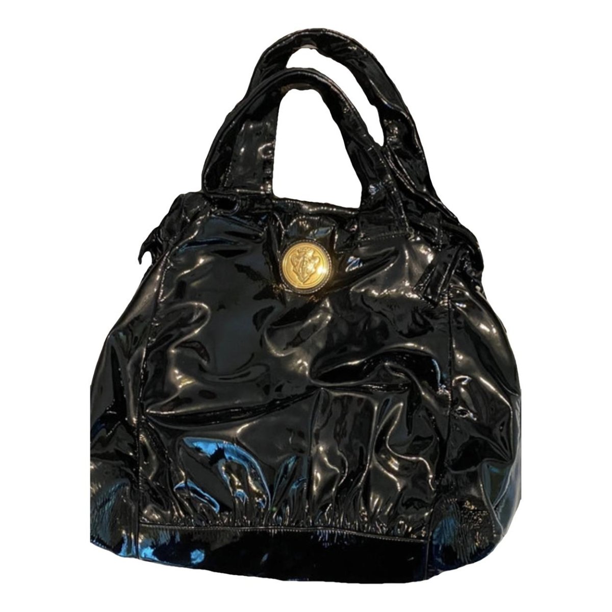 Indy patent leather handbag