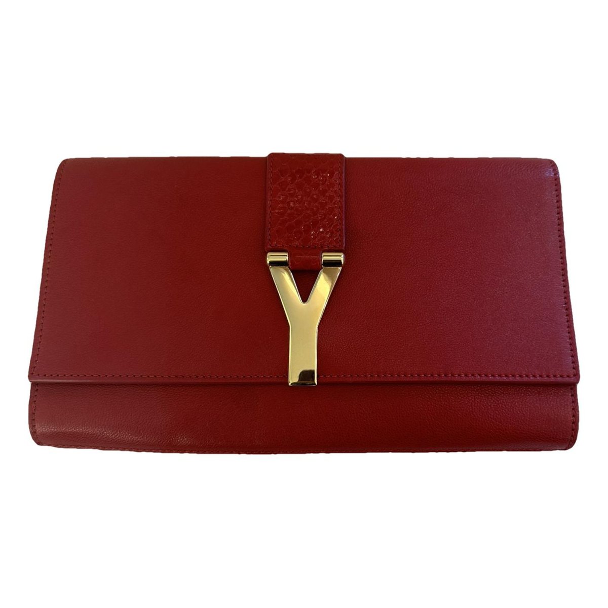 Chyc leather clutch bag