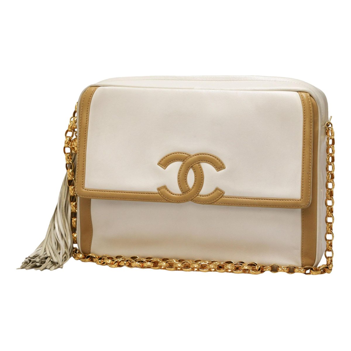 Camera leather handbag