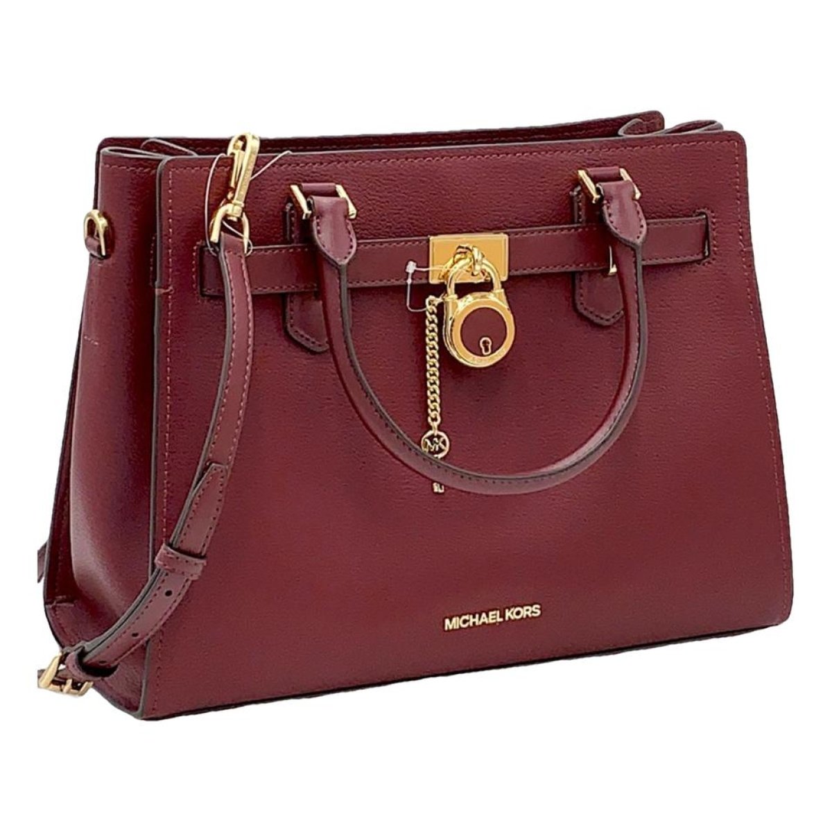 Hamilton leather satchel