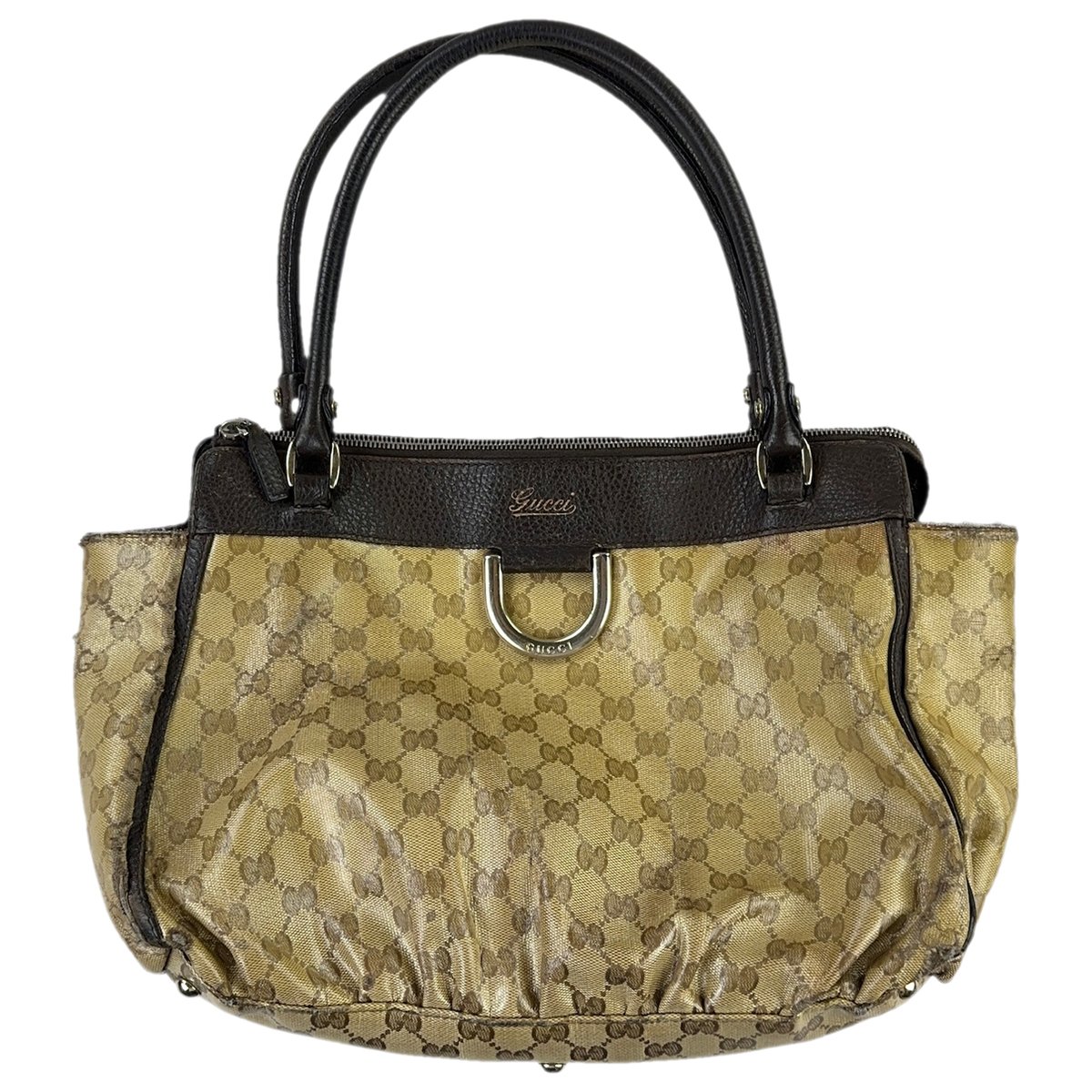 D-Ring leather handbag