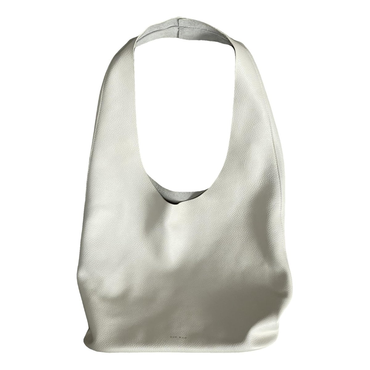 Bindle leather handbag