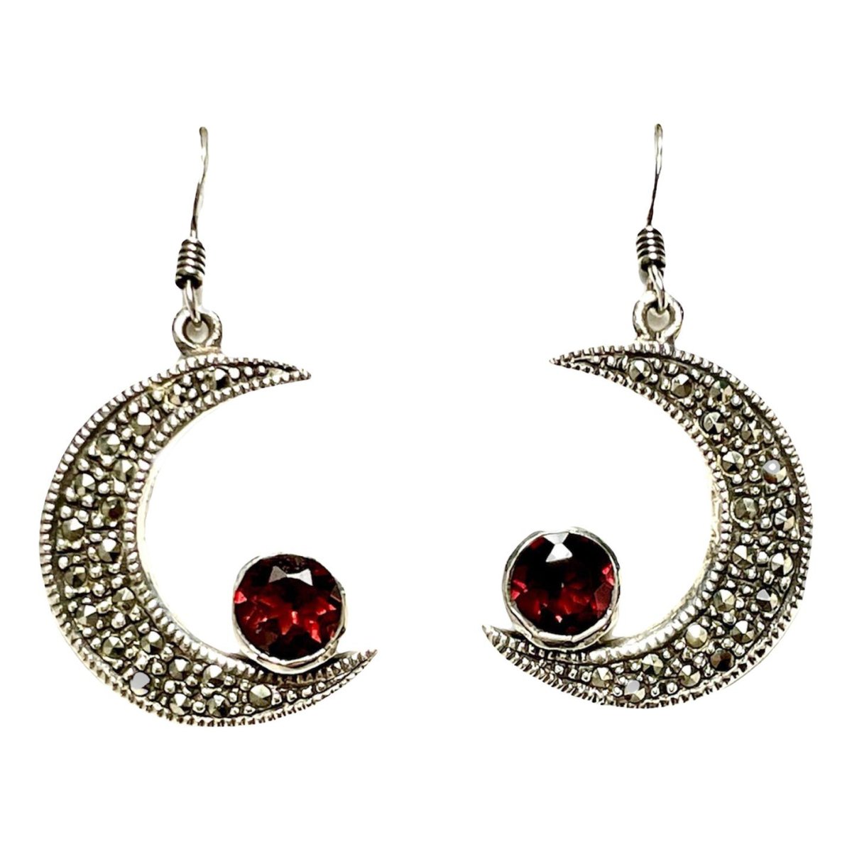 Motifs Religieux silk earrings
