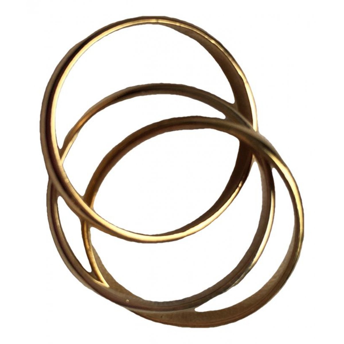 Trinity yellow gold ring