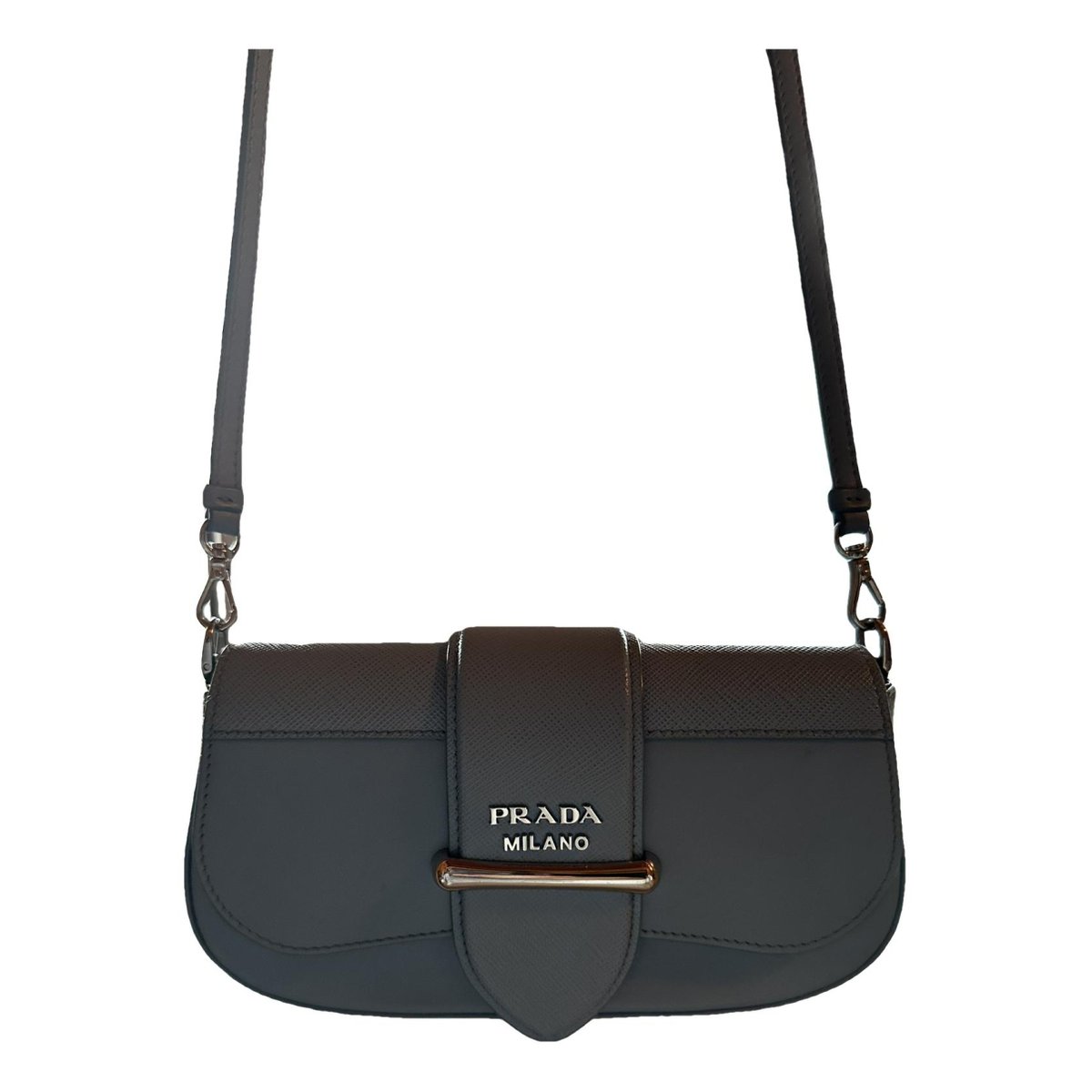 Sidonie leather clutch bag