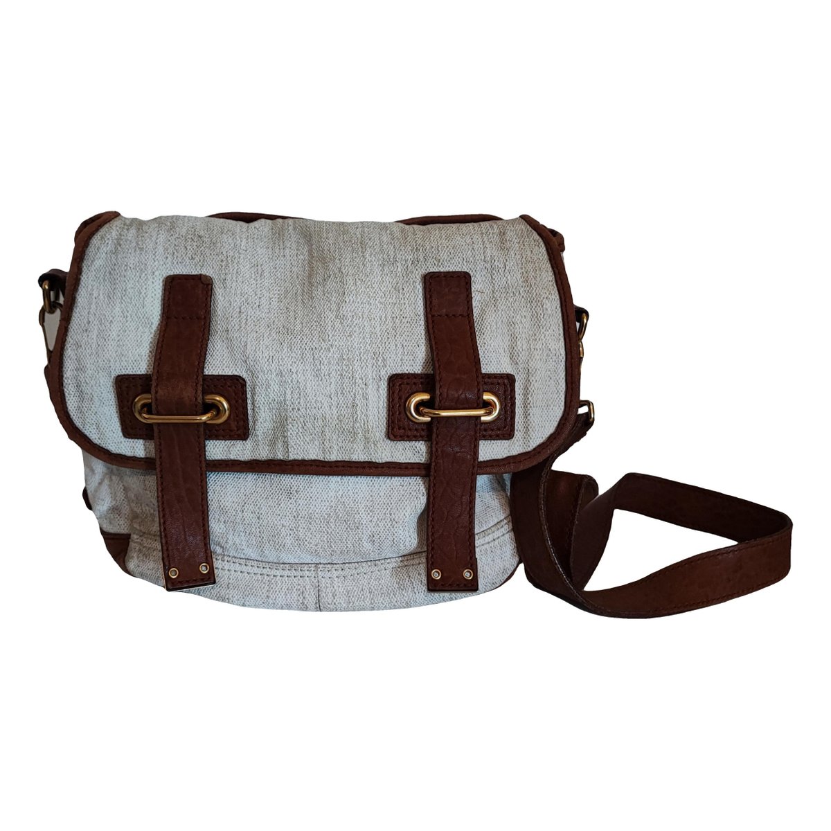 Messenger cloth crossbody bag