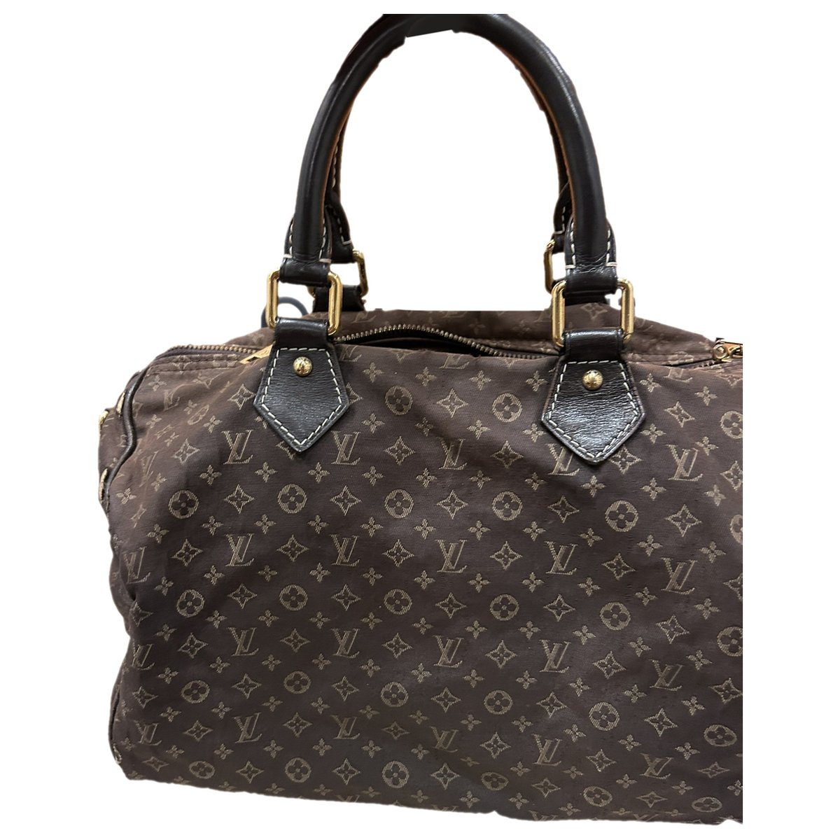 Speedy Bandoulière linen handbag