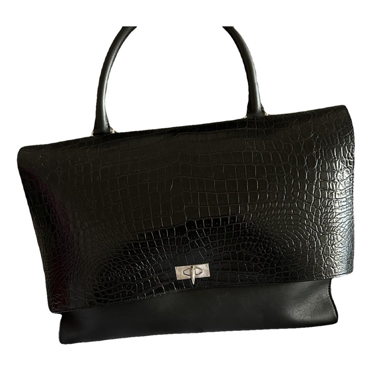 Shark leather handbag