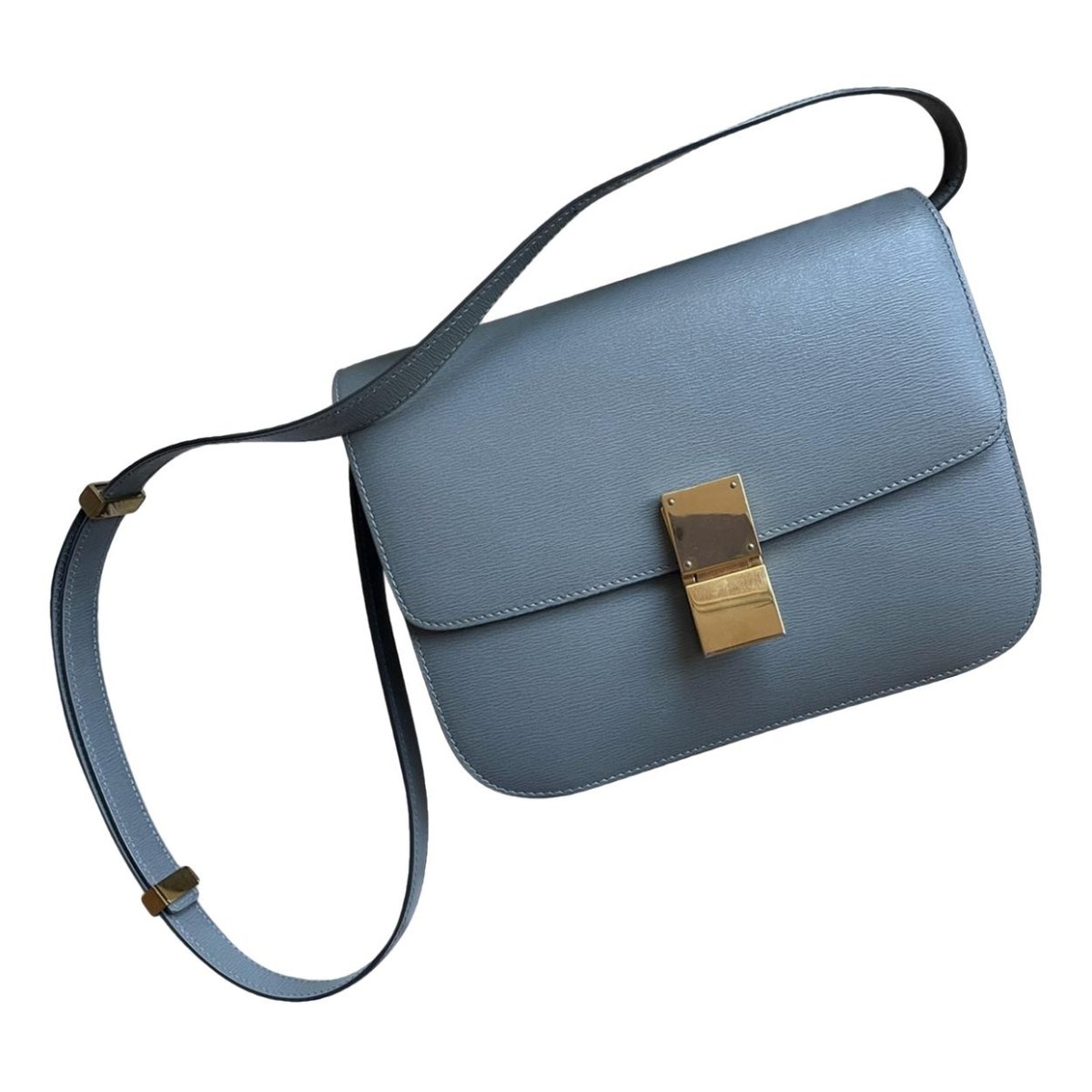 Classic leather crossbody bag