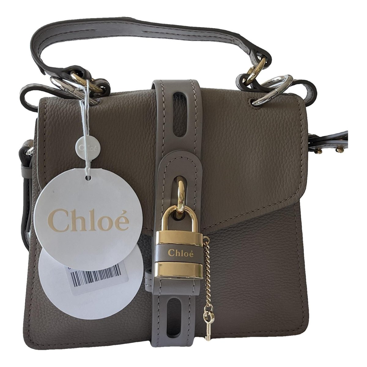 Aby leather handbag