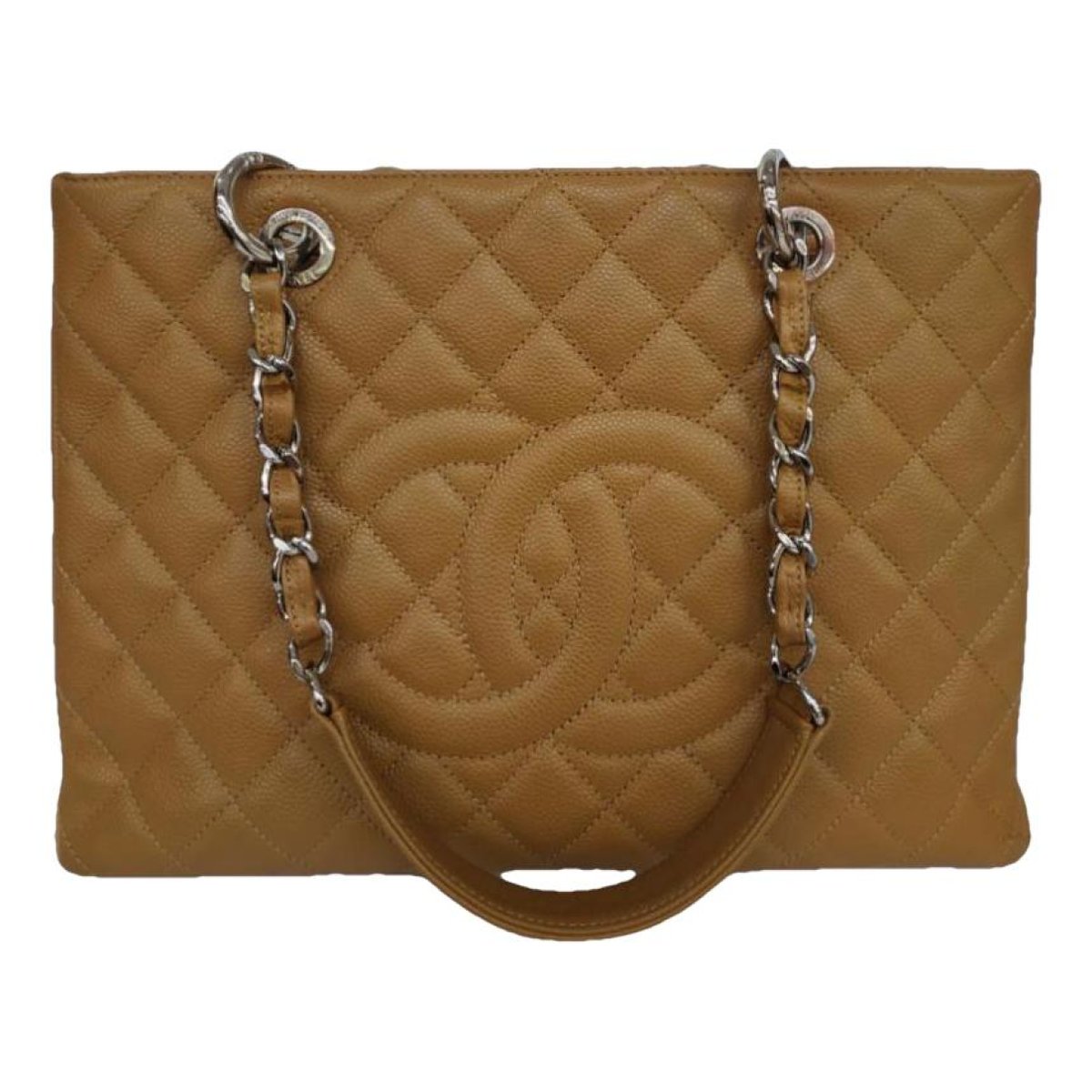 Grand shopping leather tote