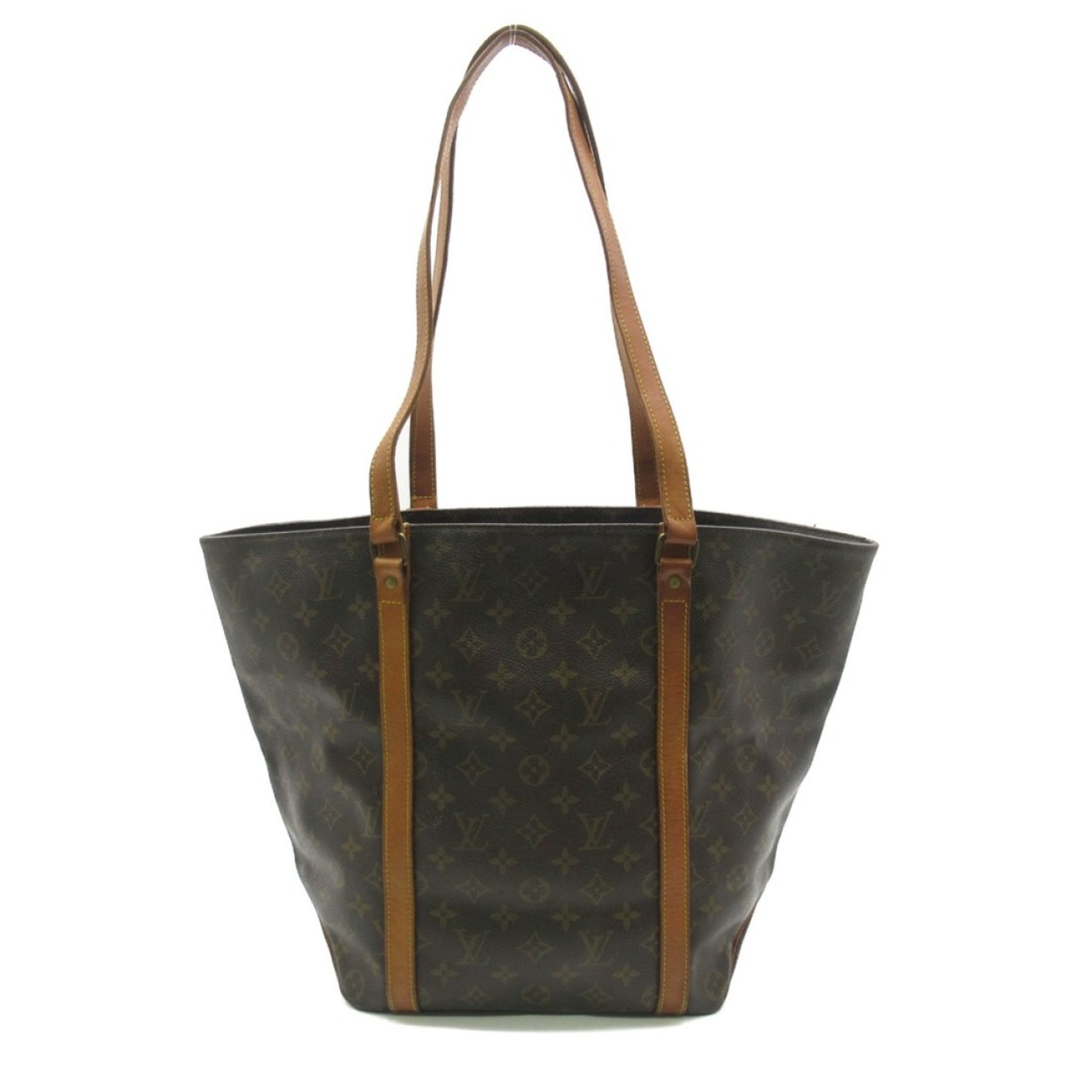 Shopping leather tote
