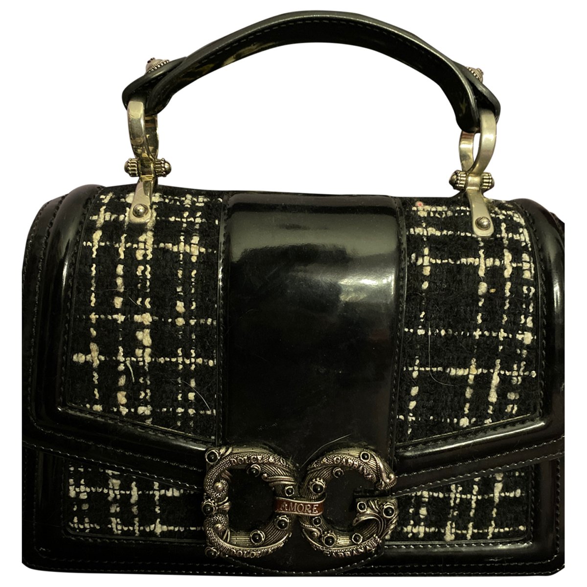 DG Amore tweed handbag