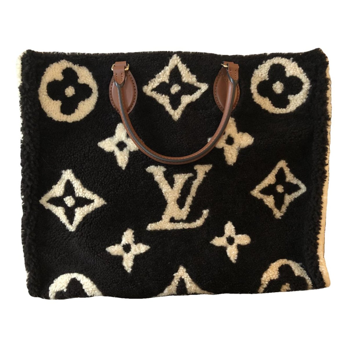 Onthego faux fur tote