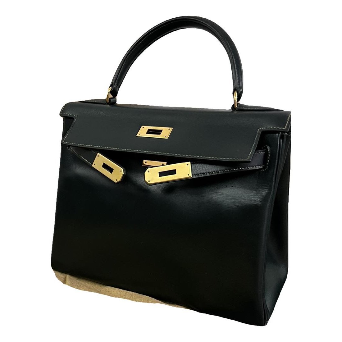 Kelly 28 leather handbag