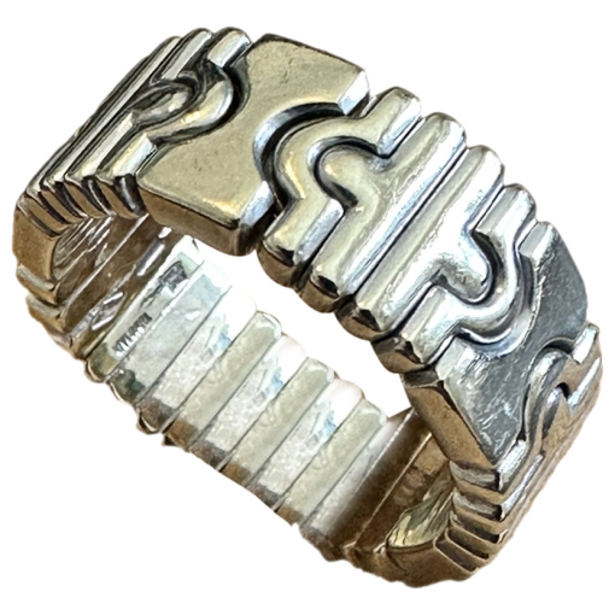 Parentesi white gold ring