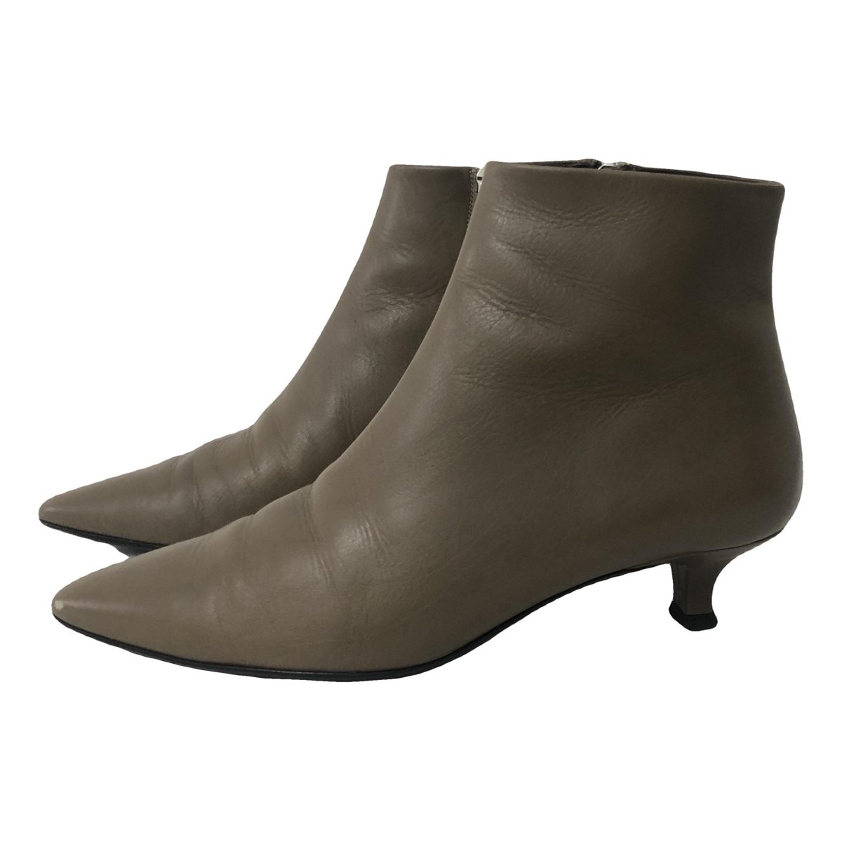 Coco leather heels
