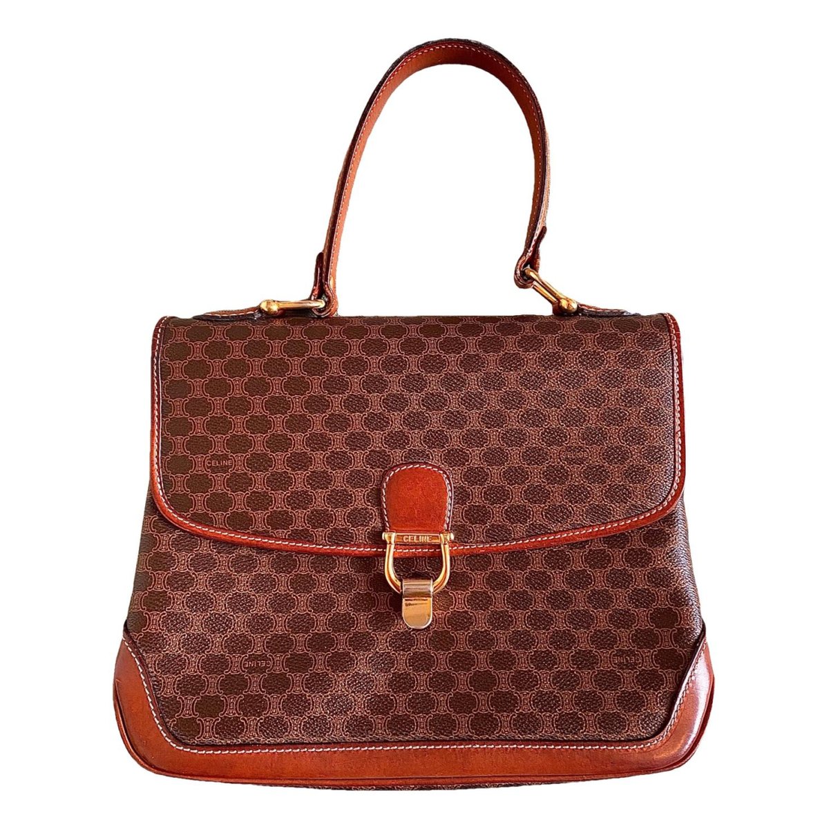 Triomphe Maillon Chain leather crossbody bag