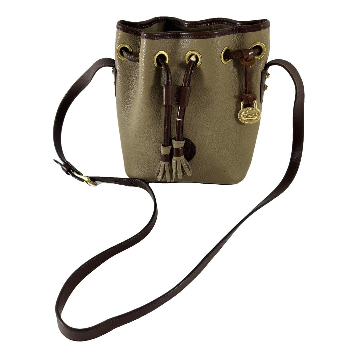 Leather crossbody bag