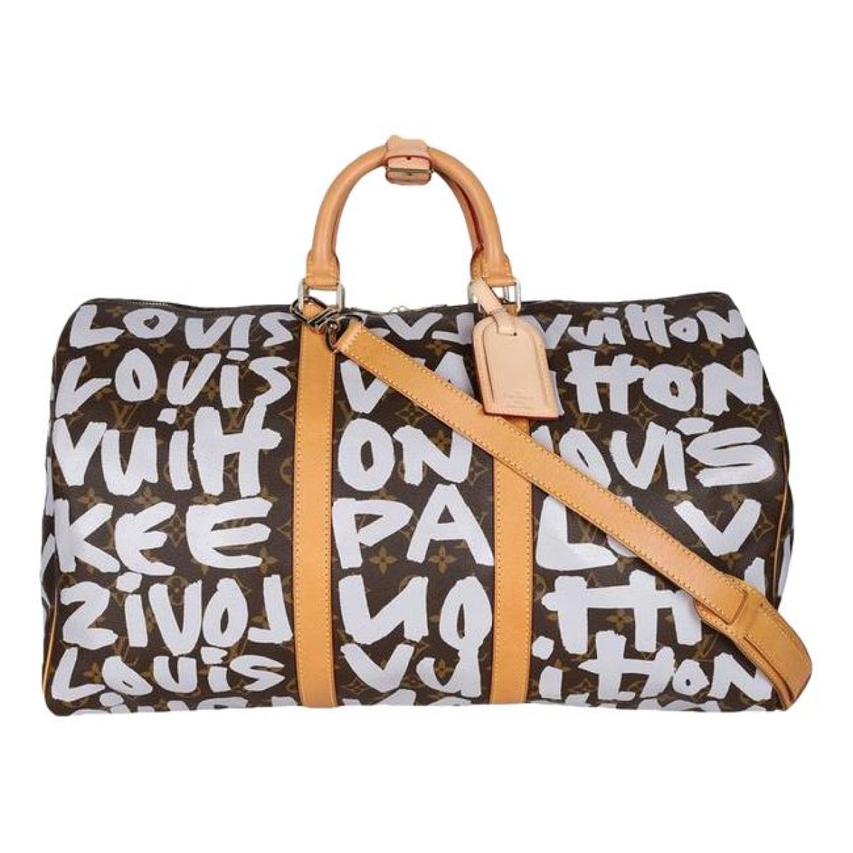 Keepall leather 48h bag