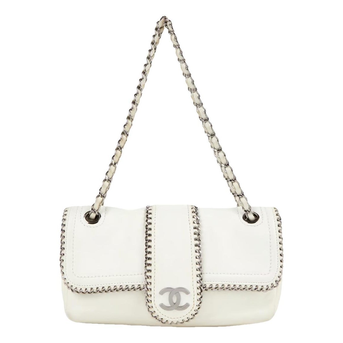 Chain Around leather handbag