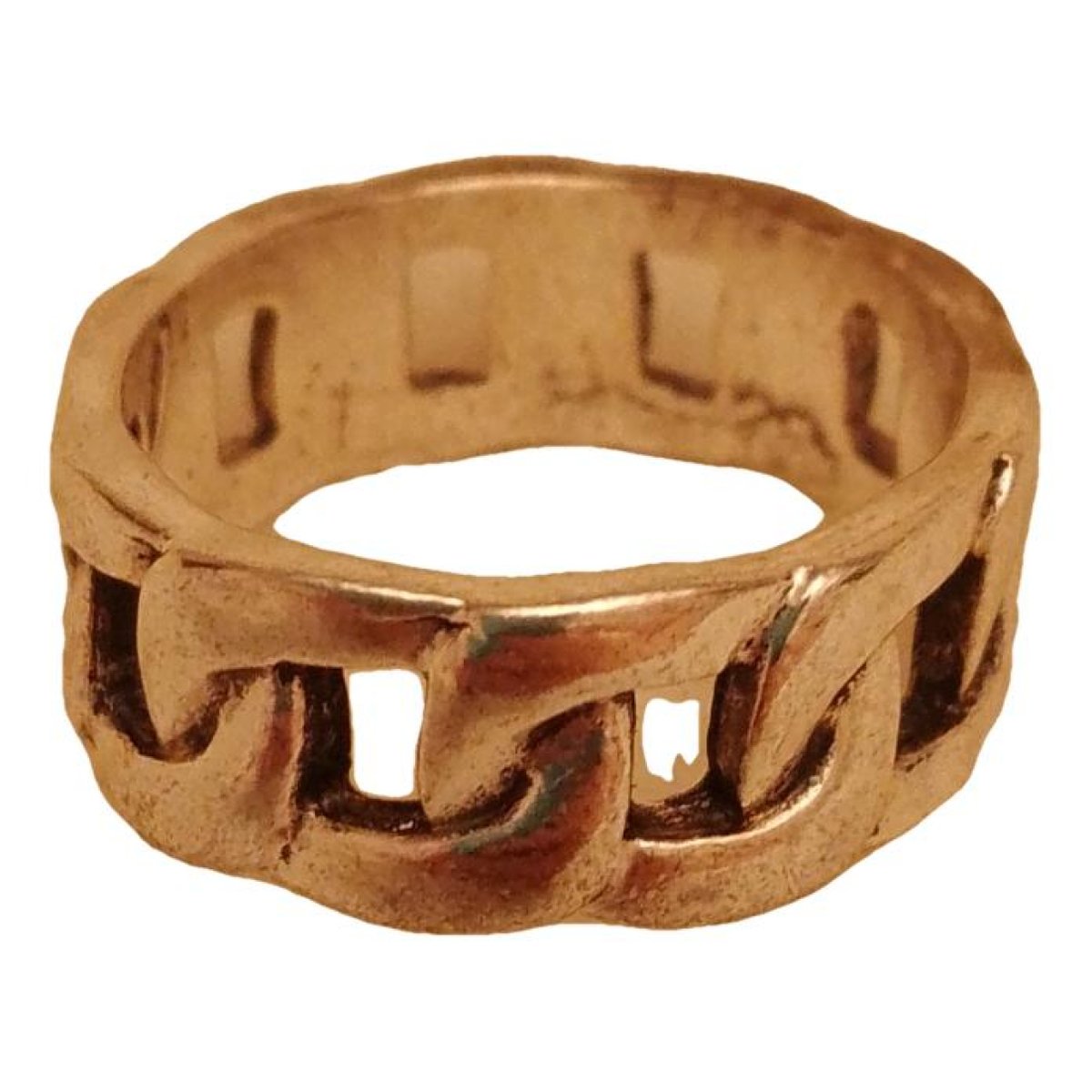 Gourmette ring