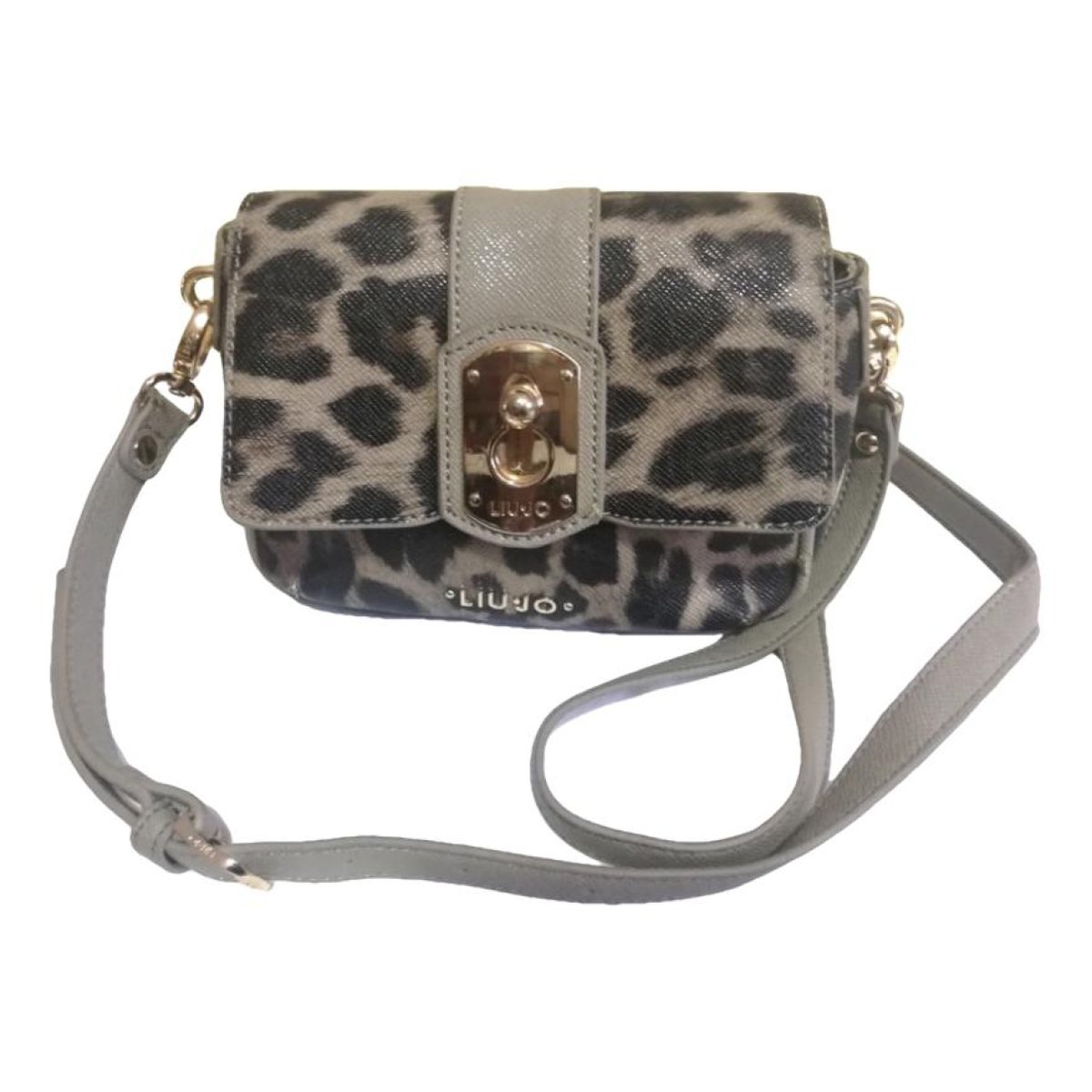 Vegan leather crossbody bag