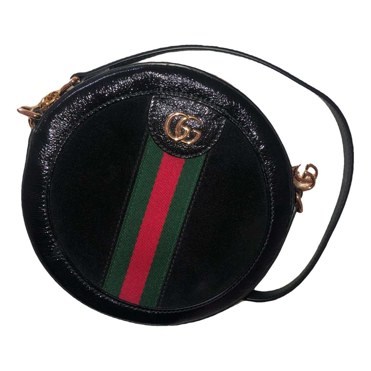 Ophidia Round crossbody bag
