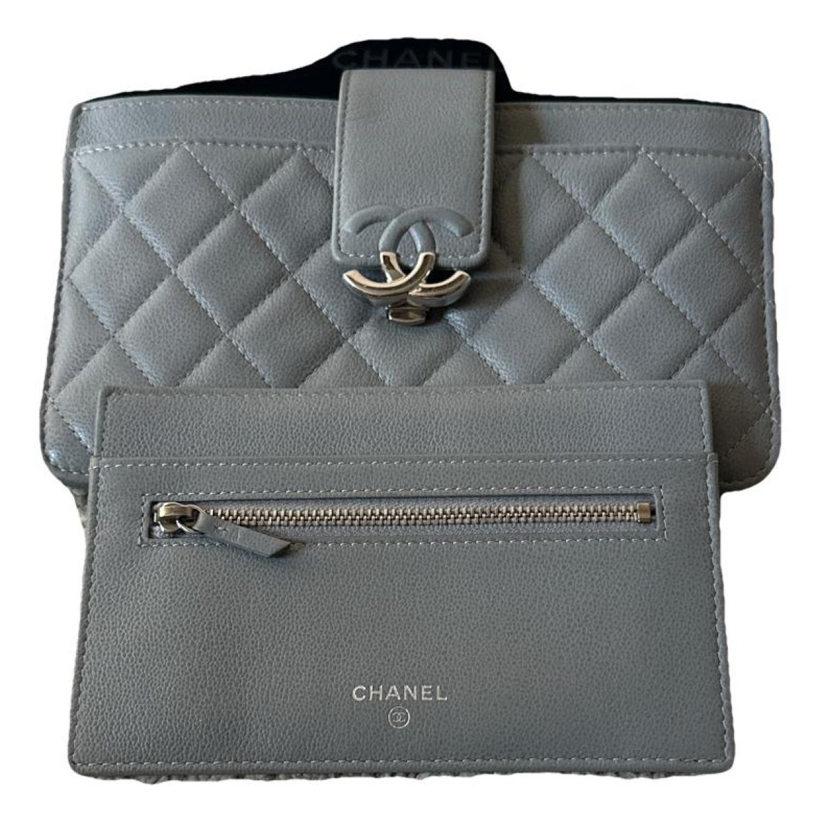 Timeless/Classique leather clutch bag