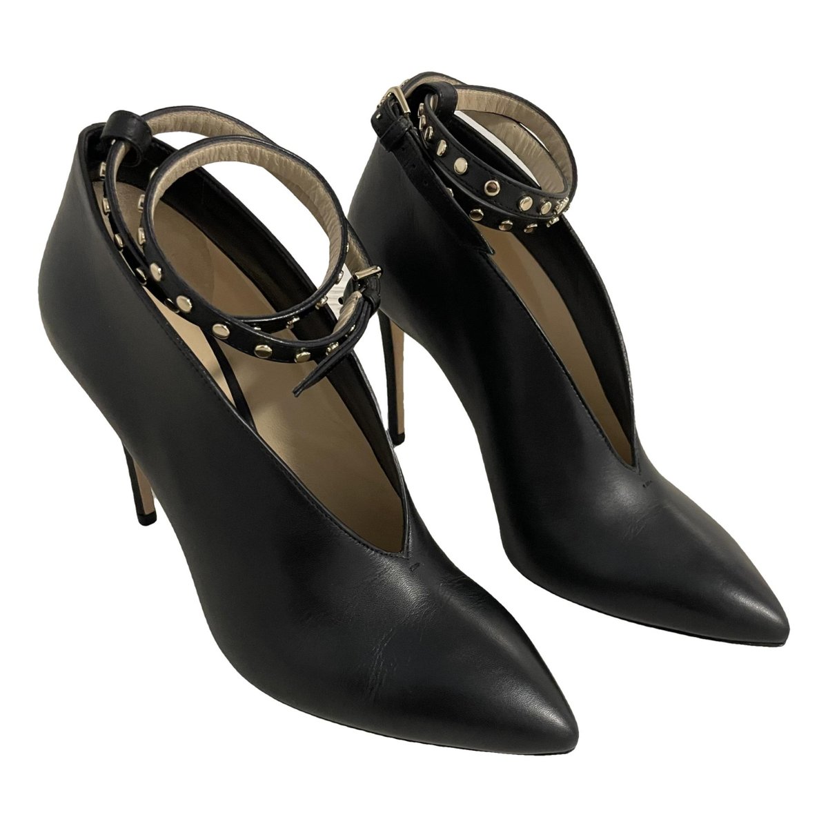 Lark leather heels