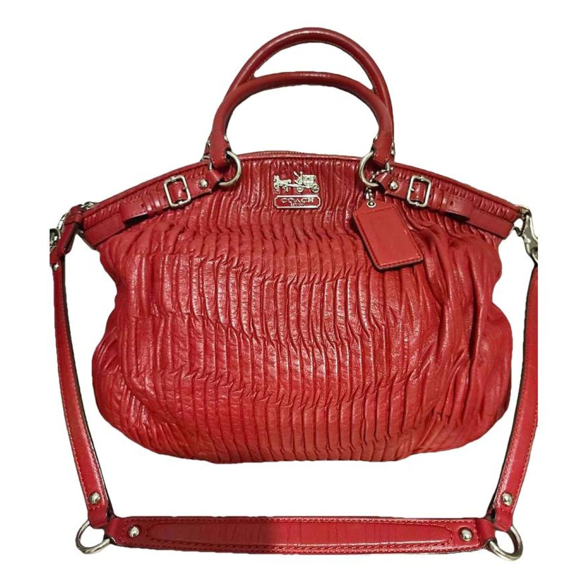 Crossgrain Gathered Kitt Carry All leather bag