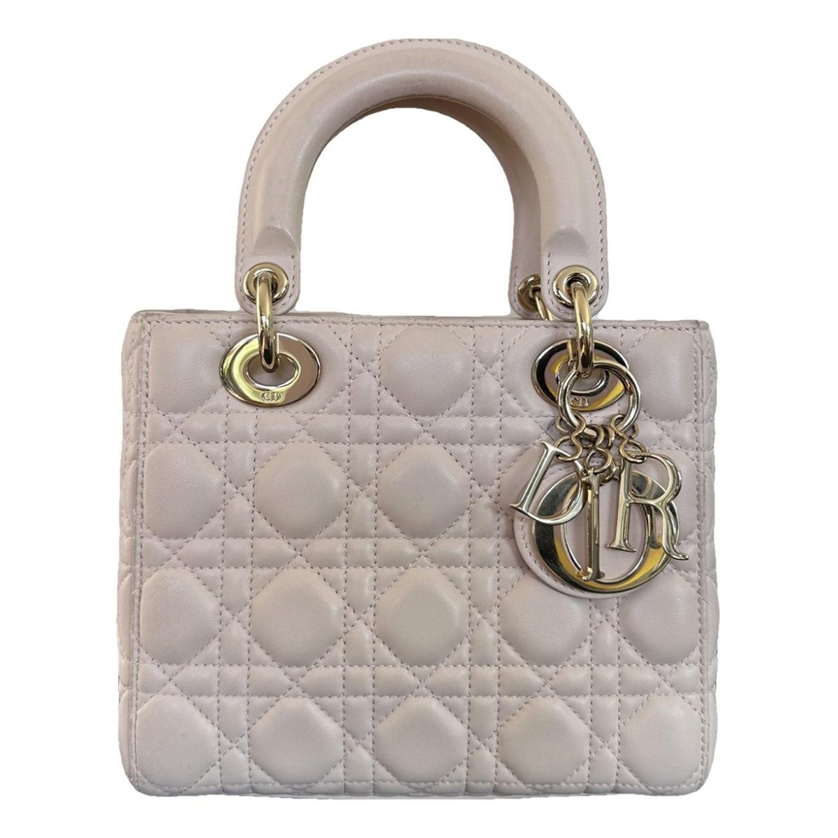 Lady Dior leather handbag