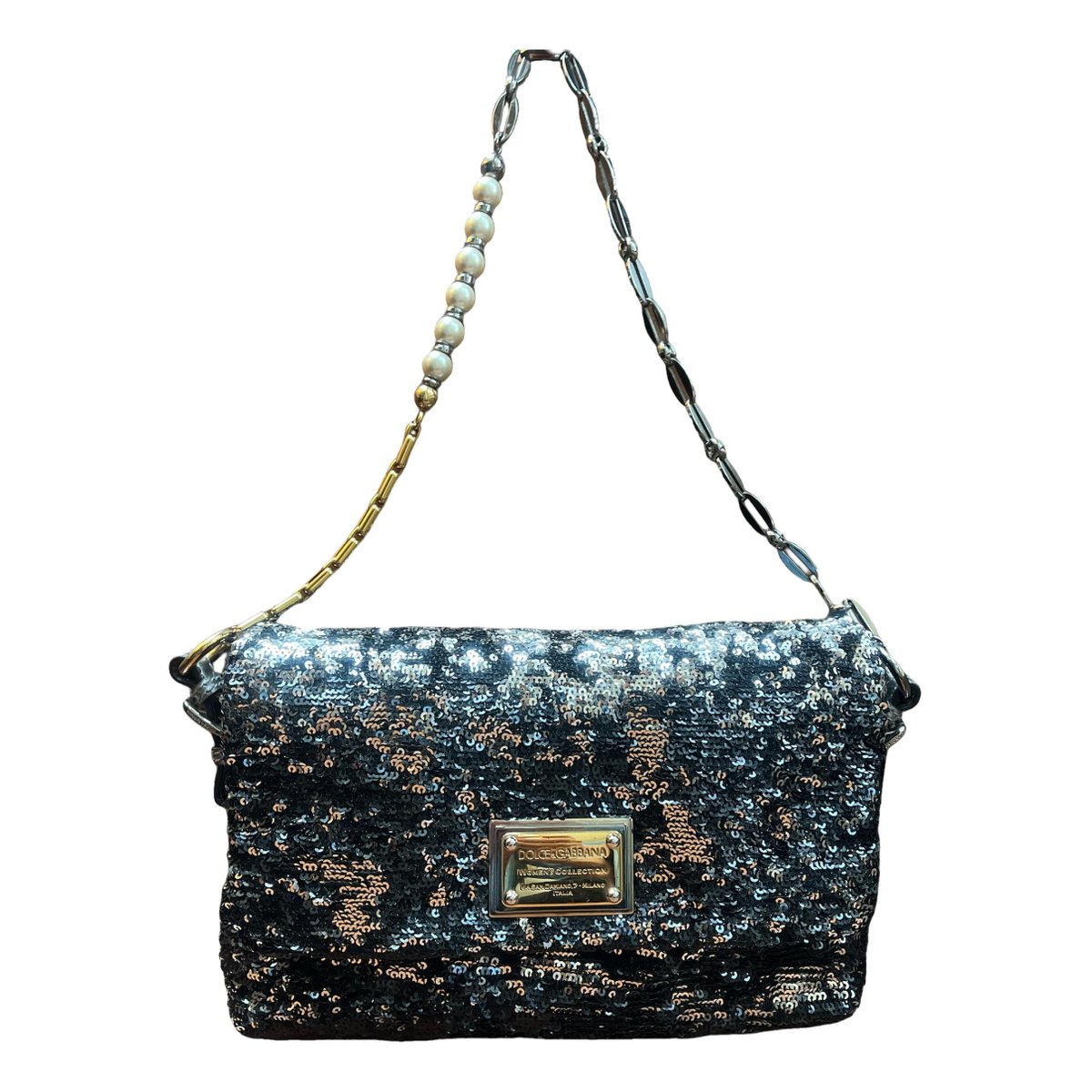 Miss Charles glitter handbag