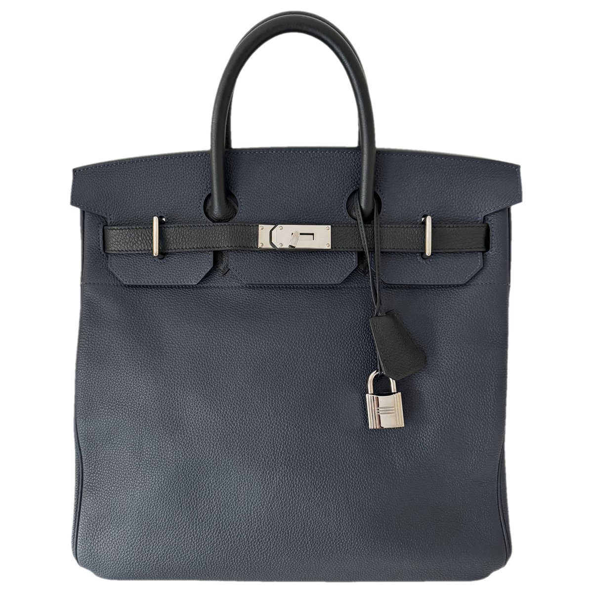 Haut à Courroies leather handbag