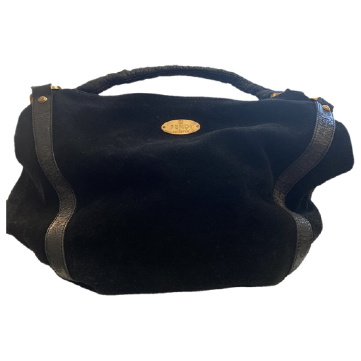 Croissant Vintage leather handbag