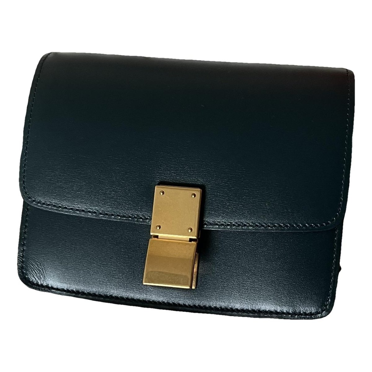 Classic leather crossbody bag