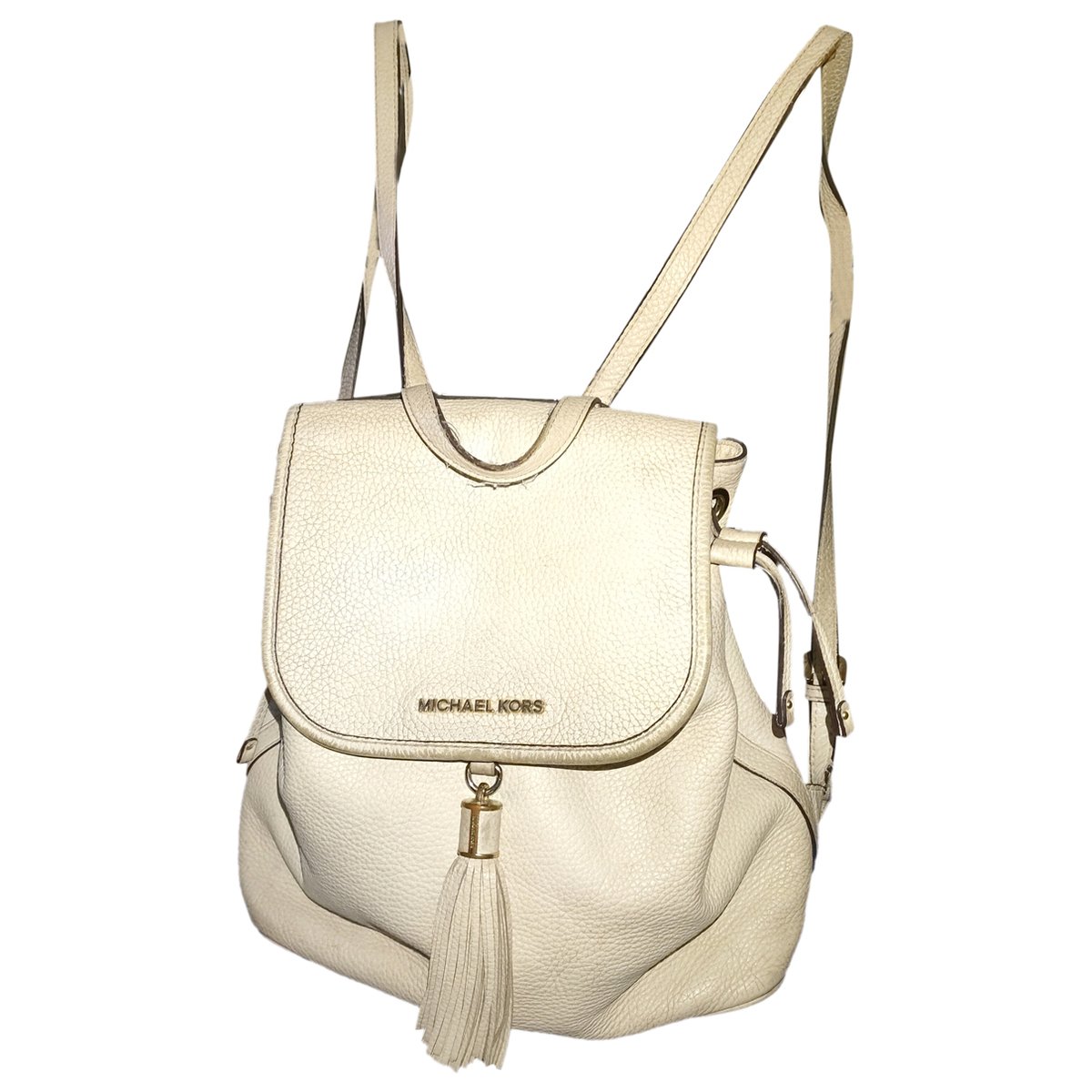 Rhea leather backpack