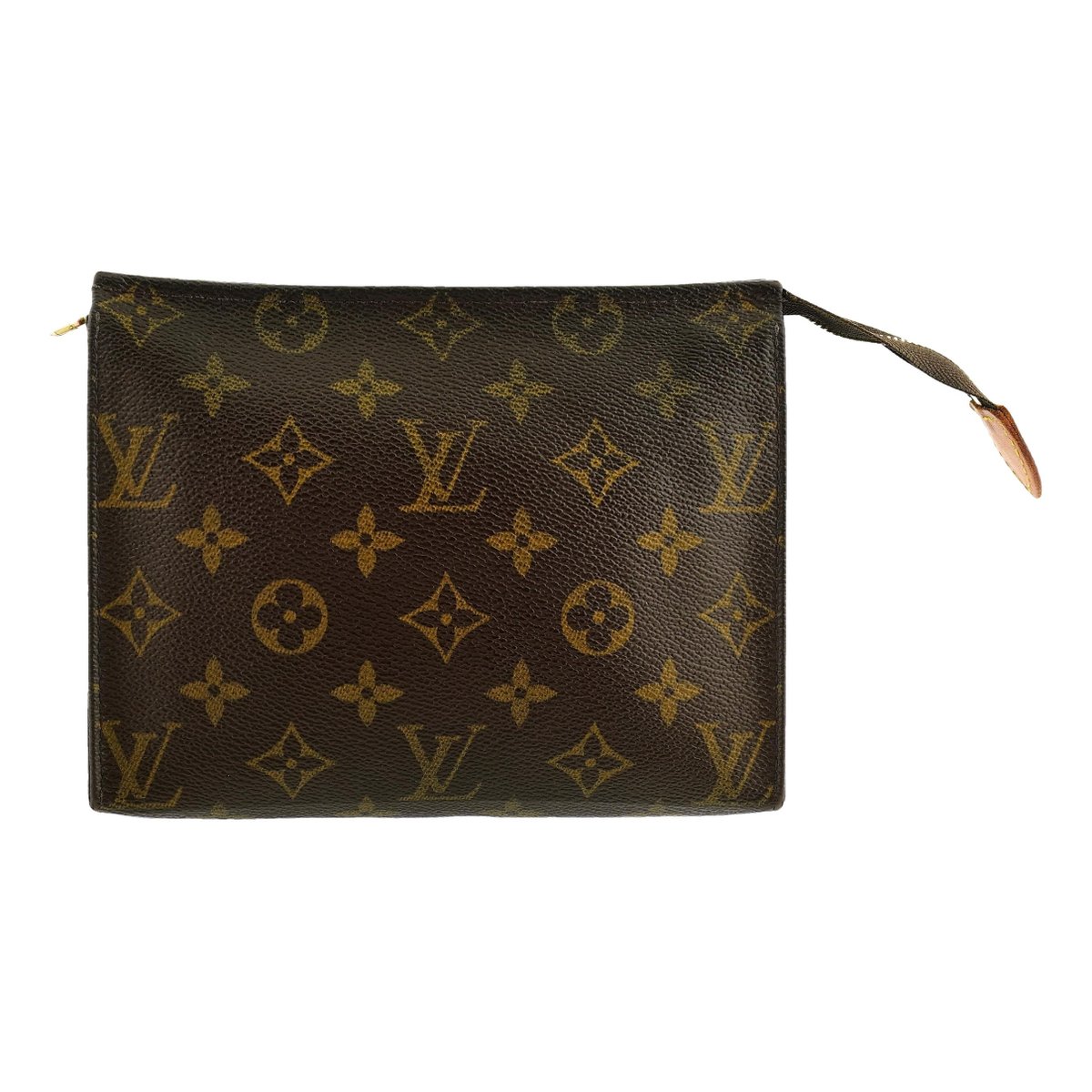 Poche toilette leather vanity case