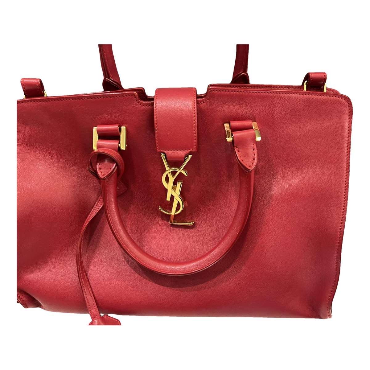 Monogram Cabas leather tote